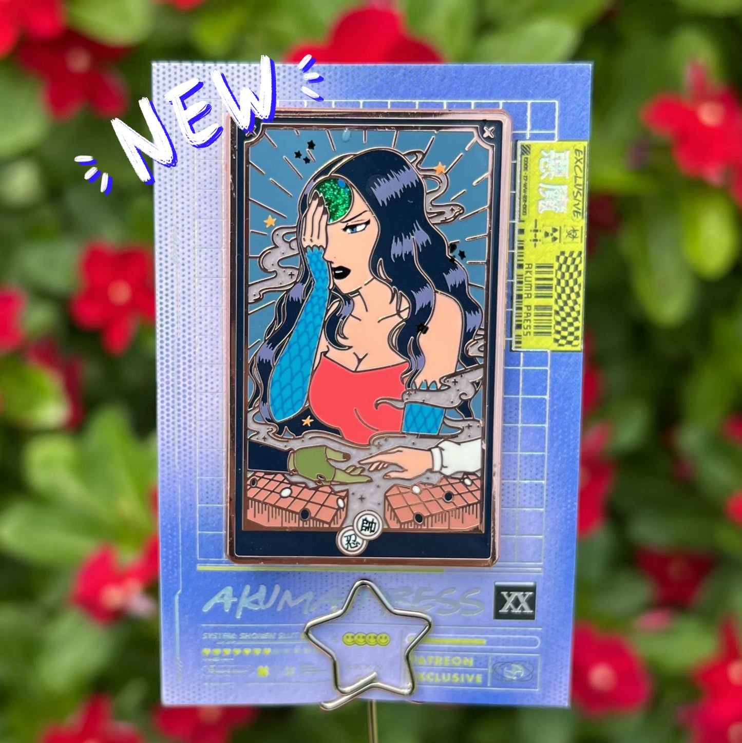 Palm Tarot Pin