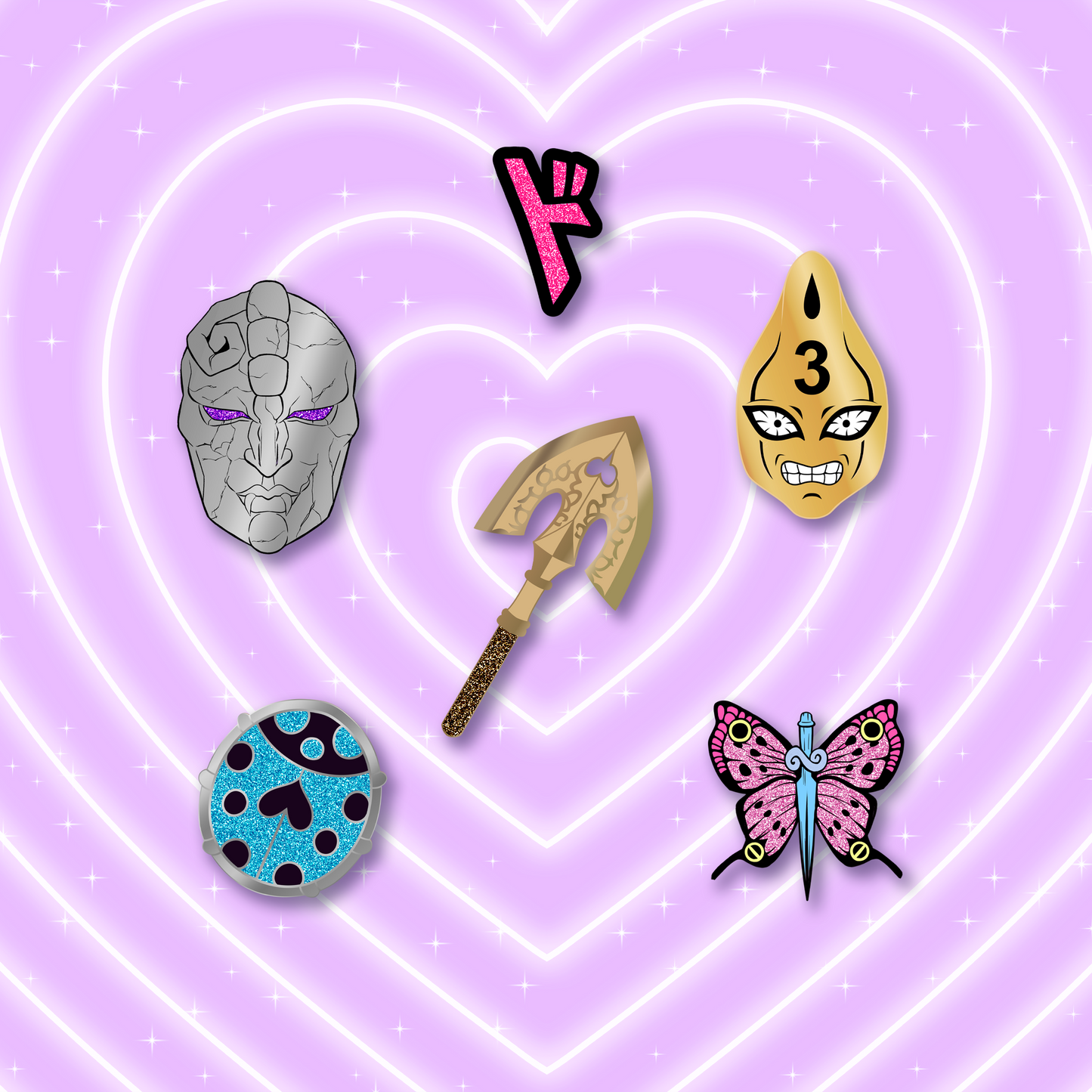 PRE-ORDER ★ Bizarre Mini Pin Set