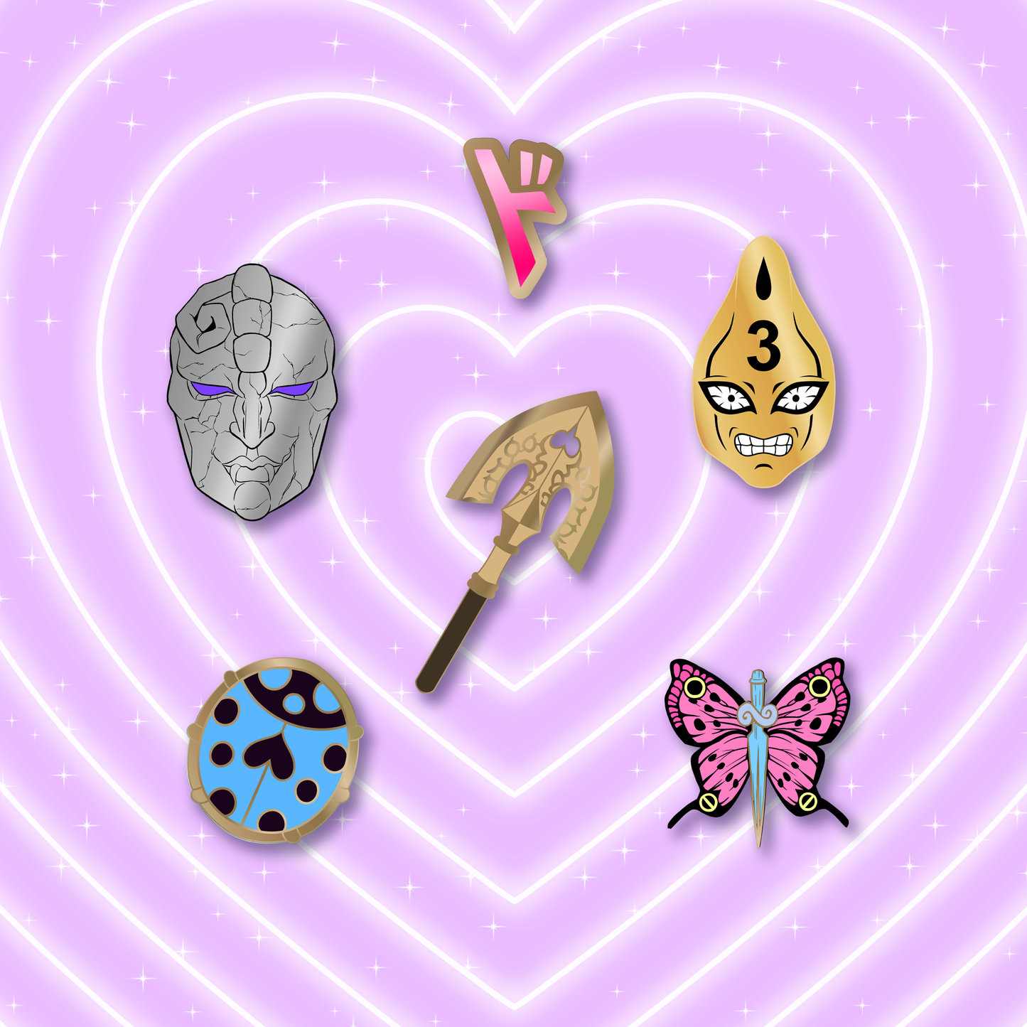 PRE-ORDER ★ Bizarre Mini Pin Set
