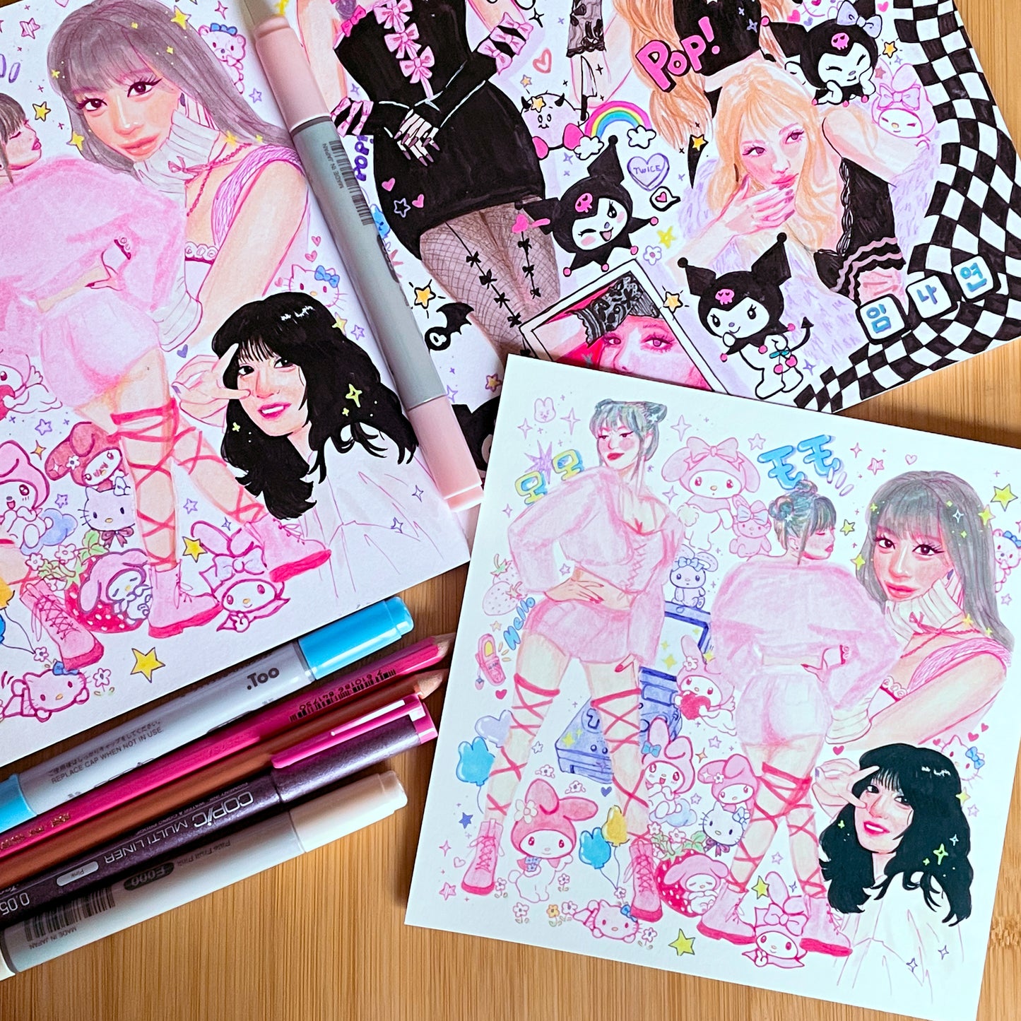Twice Momo Print