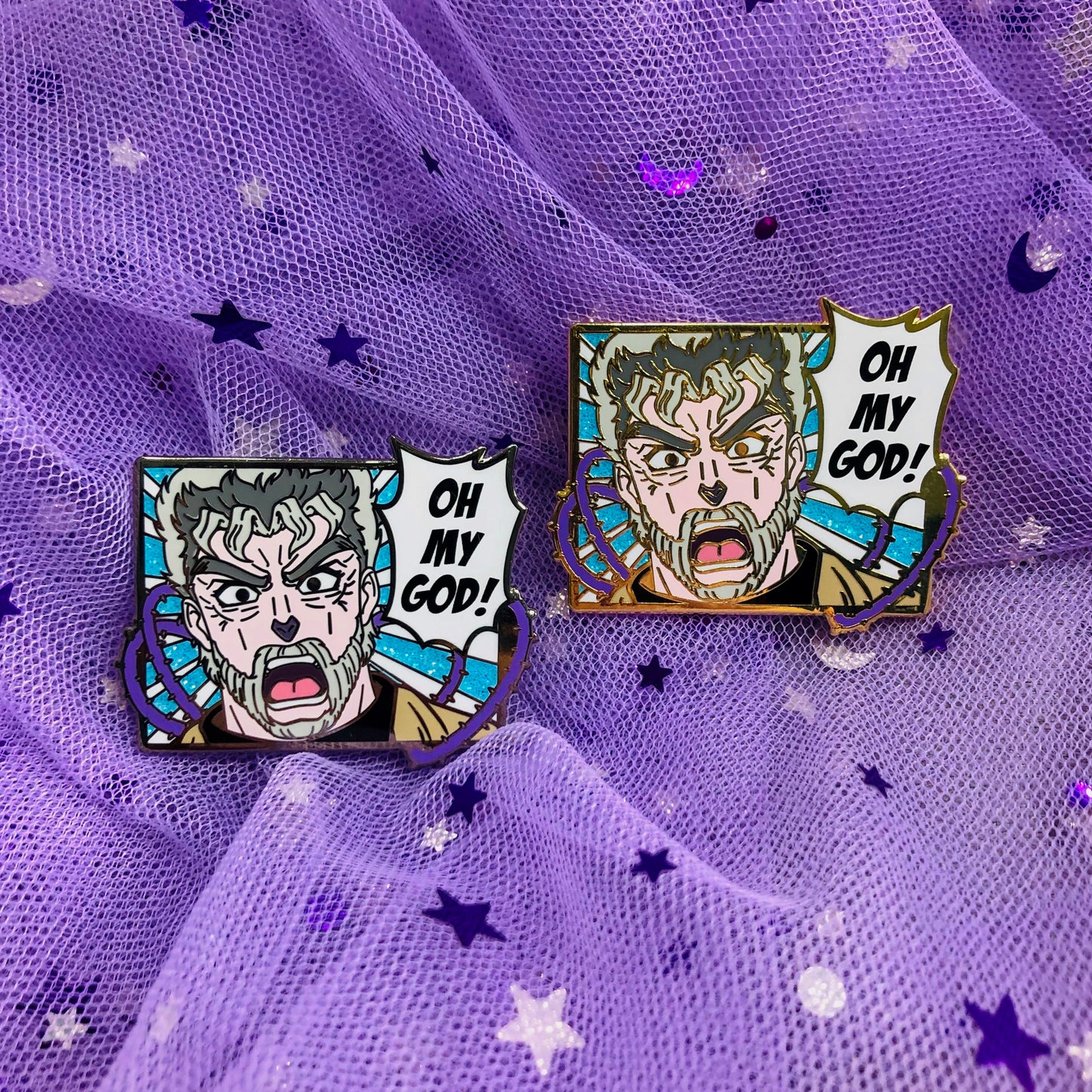 Old Man Pin