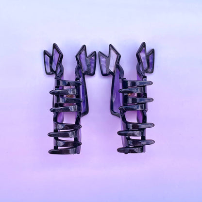PRE-ORDER ★ Menacing Mini Hair Claw Set